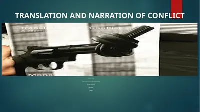 TRANSLATION AND NARRATION OF CONFLICT Discourse