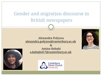 Gender and migration discourse in British