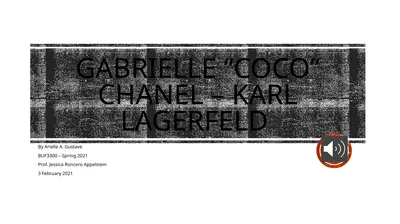 Gabrielle “coco” chanel – Karl Lagerfeld By