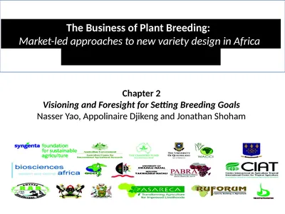 Chapter 2 Visioning and Foresight for Setting