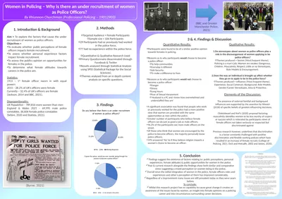 Women in Policing – Why is there an under