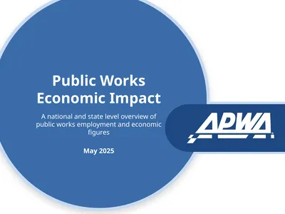 Public Works Economic Impact A national and state