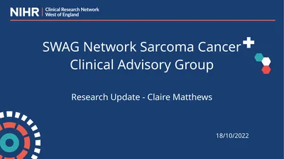 Research Update - Claire Matthews SWAG Network