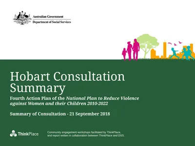 Hobart Consultation Summary Fourth Action Plan of