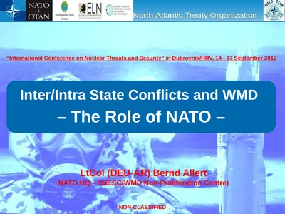 “International Conference on Nuclear Threats and