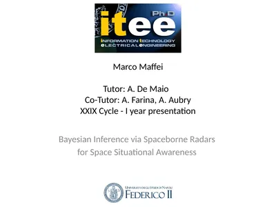 Marco Maffei Tutor: A. De Maio Co-Tutor: A.