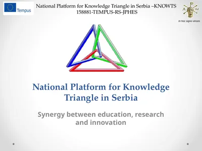 National Platform for Knowledge Triangle in Serbia