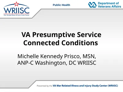 VA Presumptive Service Connected Conditions