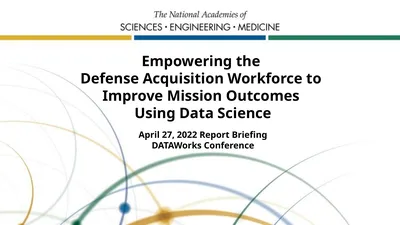 Empowering the Defense Acquisition Workforce to