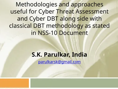 Methodologies and approaches useful for Cyber