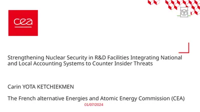 Strengthening Nuclear Security in R&D Facilities