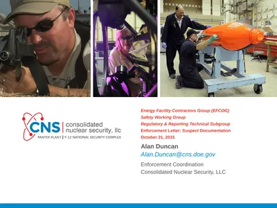 Energy Facility Contractors Group (EFCOG) Safety
