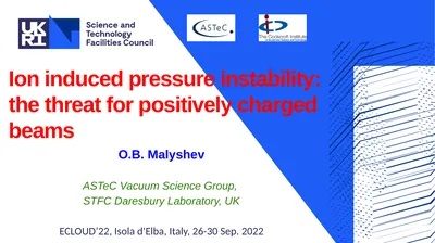 Ion induced pressure instability: the threat for