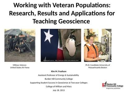 Working with Veteran Populations: Research,