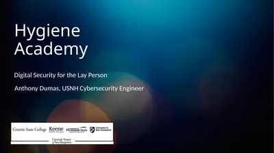 Hygiene Academy Digital Security for the Lay