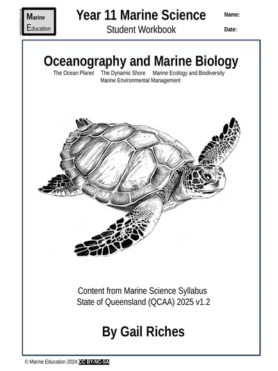 Year 11 Marine Science Student Workbook Marine