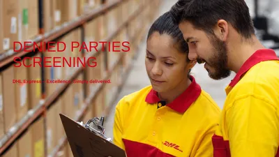 Denied parties screening DHL Express – Excellence.
