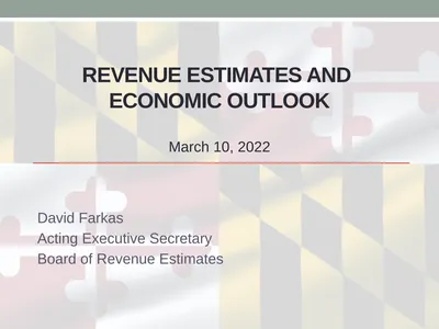 Revenue estimates and economic Outlook David