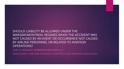 SHOULD LIABILITY BE ALLOWED UNDER THE