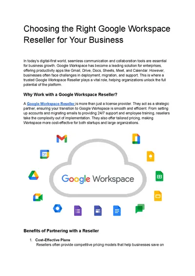 Google Workspace Reseller | Shrevya Technologies