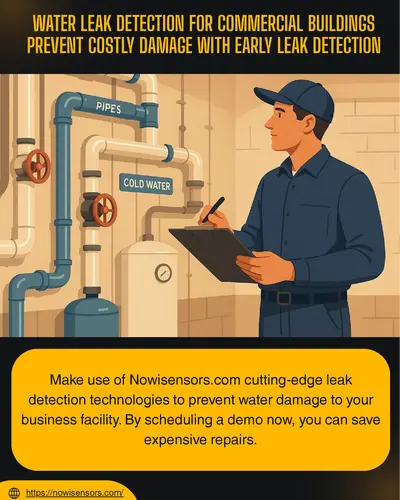 Water Leak Detection for Commercial Buildings Prevent Costly Damage with Early Leak Detection