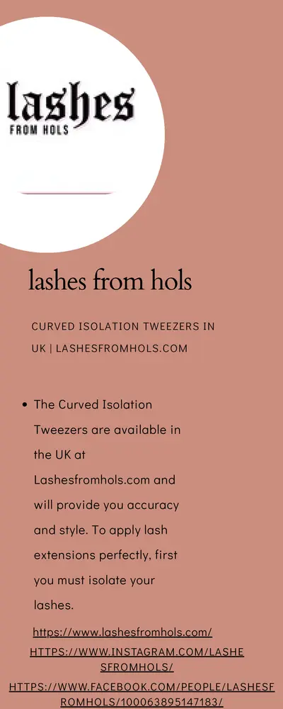 Curved Isolation Tweezers In Uk | Lashesfromhols.com