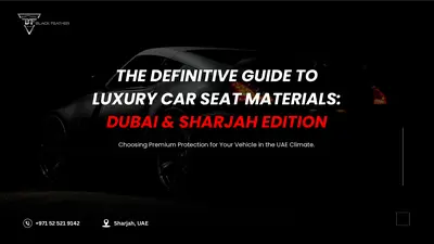 Elevate Your Drive: Luxury Car Seat Covers for Premium Vehicles