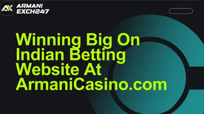 Winning Big On Indian Betting Website At ArmaniCasino.com