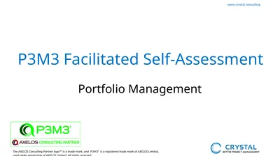 P3M3 Facilitated Self-Assessment Portfolio