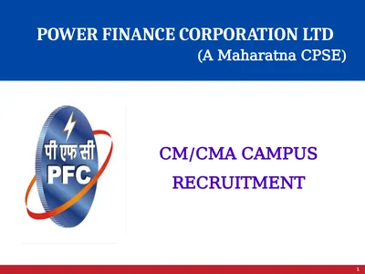 POWER FINANCE CORPORATION LTD (A Maharatna CPSE)