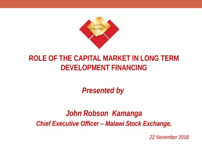 ROLE OF THE CAPITAL MARKET IN LONG TERM