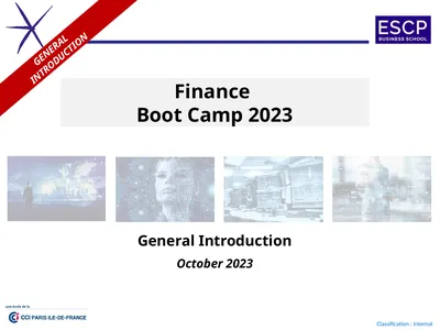 Finance Boot Camp 2023 October 2023 GENERAL