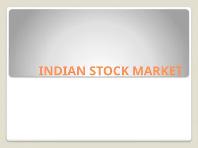 INDIAN STOCK MARKET MEANING OF SECONDARY MARKETS