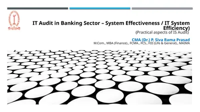 IT Audit in Banking Sector – System Effectiveness