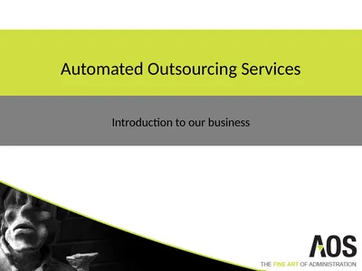 Automated Outsourcing Services Introduction to our