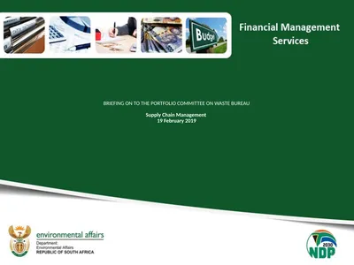 BRIEFING ON TO THE PORTFOLIO COMMITTEE ON WASTE