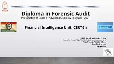 Diploma in Forensic Audit (An Initiative of Board
