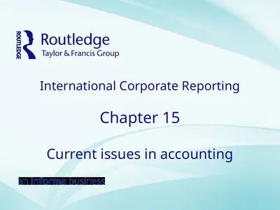 International Corporate Reporting Chapter 15
