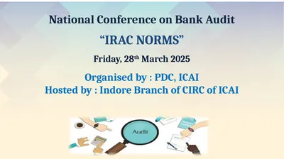 1 National Conference on Bank Audit “IRAC NORMS”