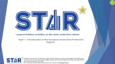 Topic 1 - Introduction to the European Union Data