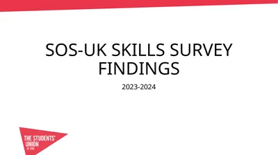 SOS-UK Skills Survey Findings 2023-2024 Student