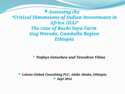 Assessing the “Critical Dimensions of Indian