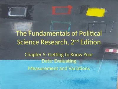 The Fundamentals of Political Science Research,