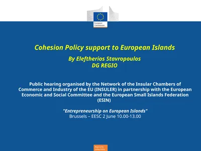 Cohesion Policy support to European Islands By