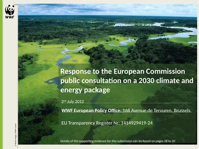 © Michel Roggo / WWF-Canon Response to the