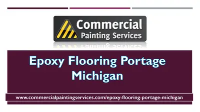 Epoxy Flooring Portage Michigan