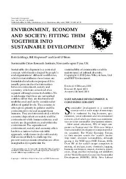 Sustainable Development Sust