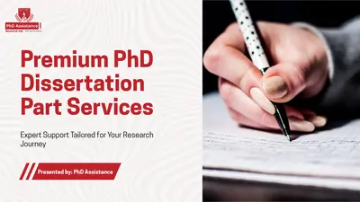 Phd Dissertation Part Writing Service