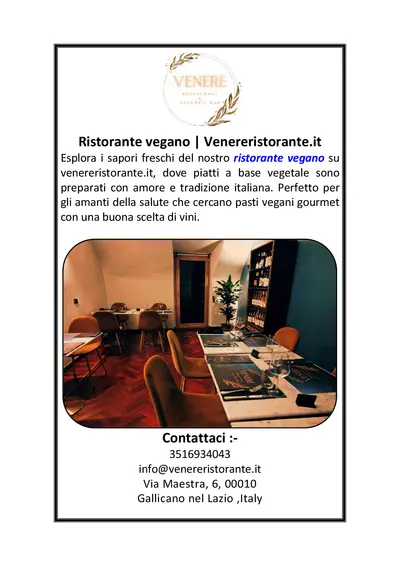 Enoteca vicino a me | Venereristorante.it