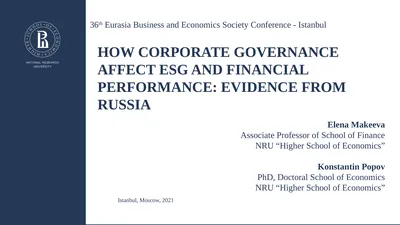 How corporate governance affect esg and financial